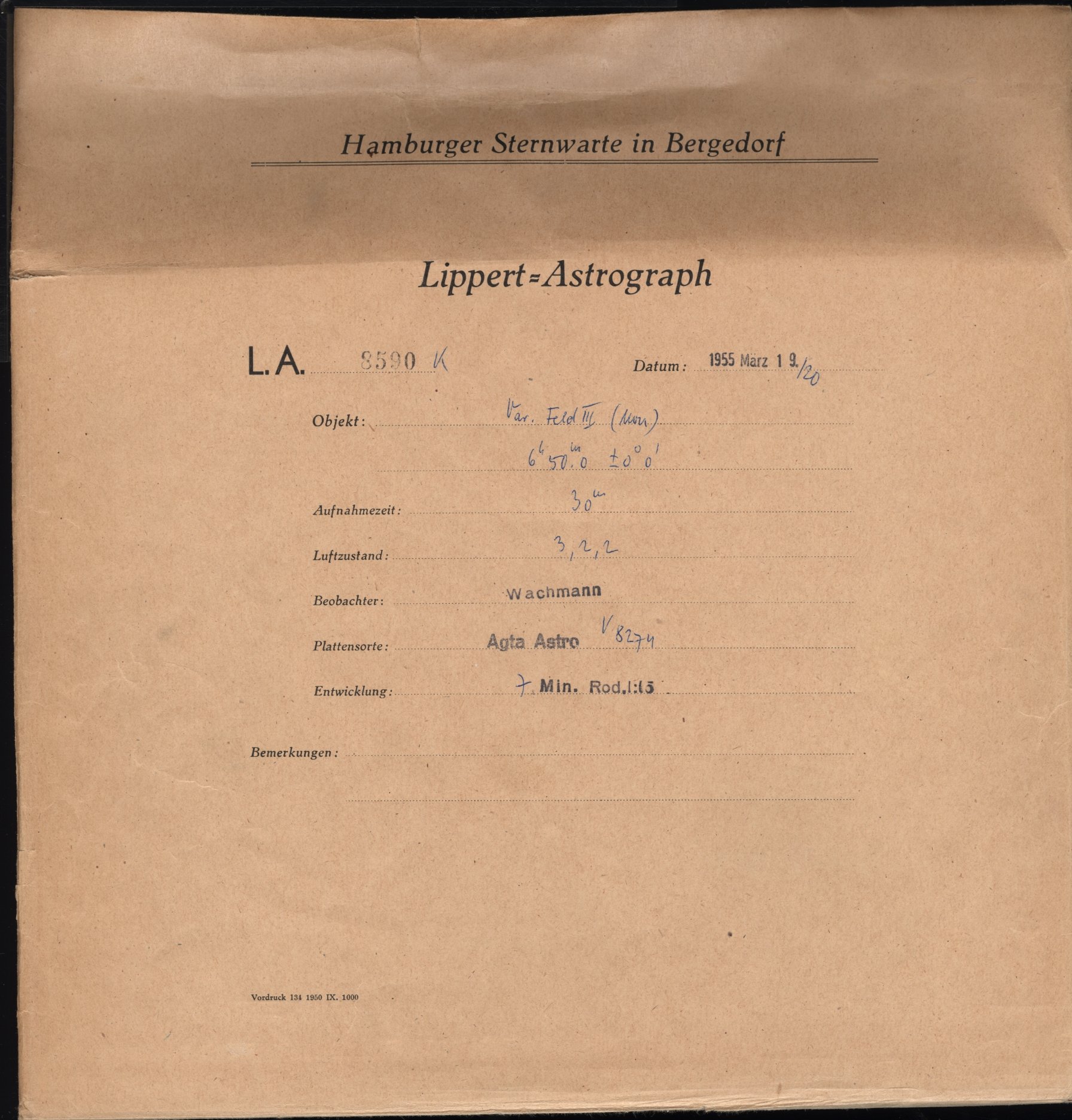 Plattenhuelle LA08590