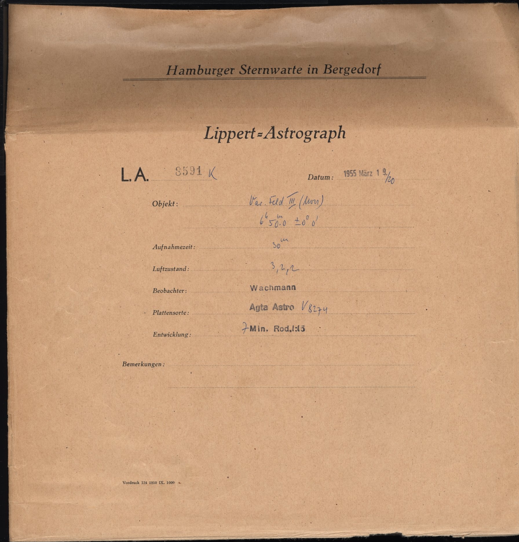 Plattenhuelle LA08591
