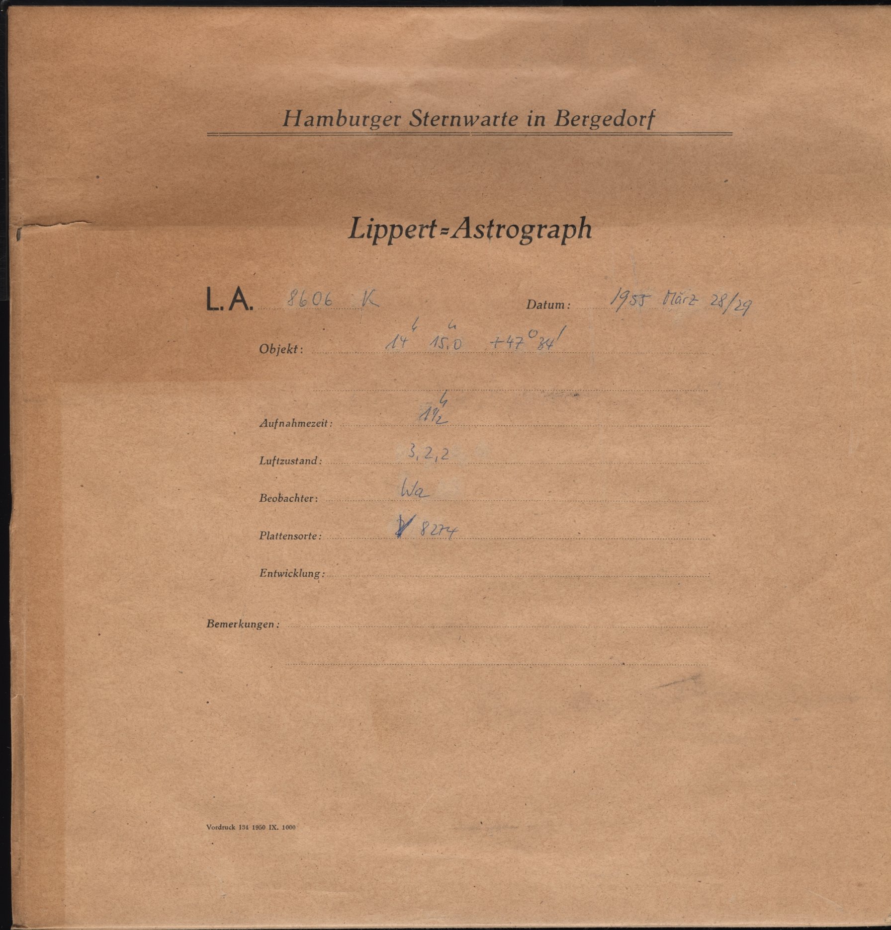 Plattenhuelle LA08606