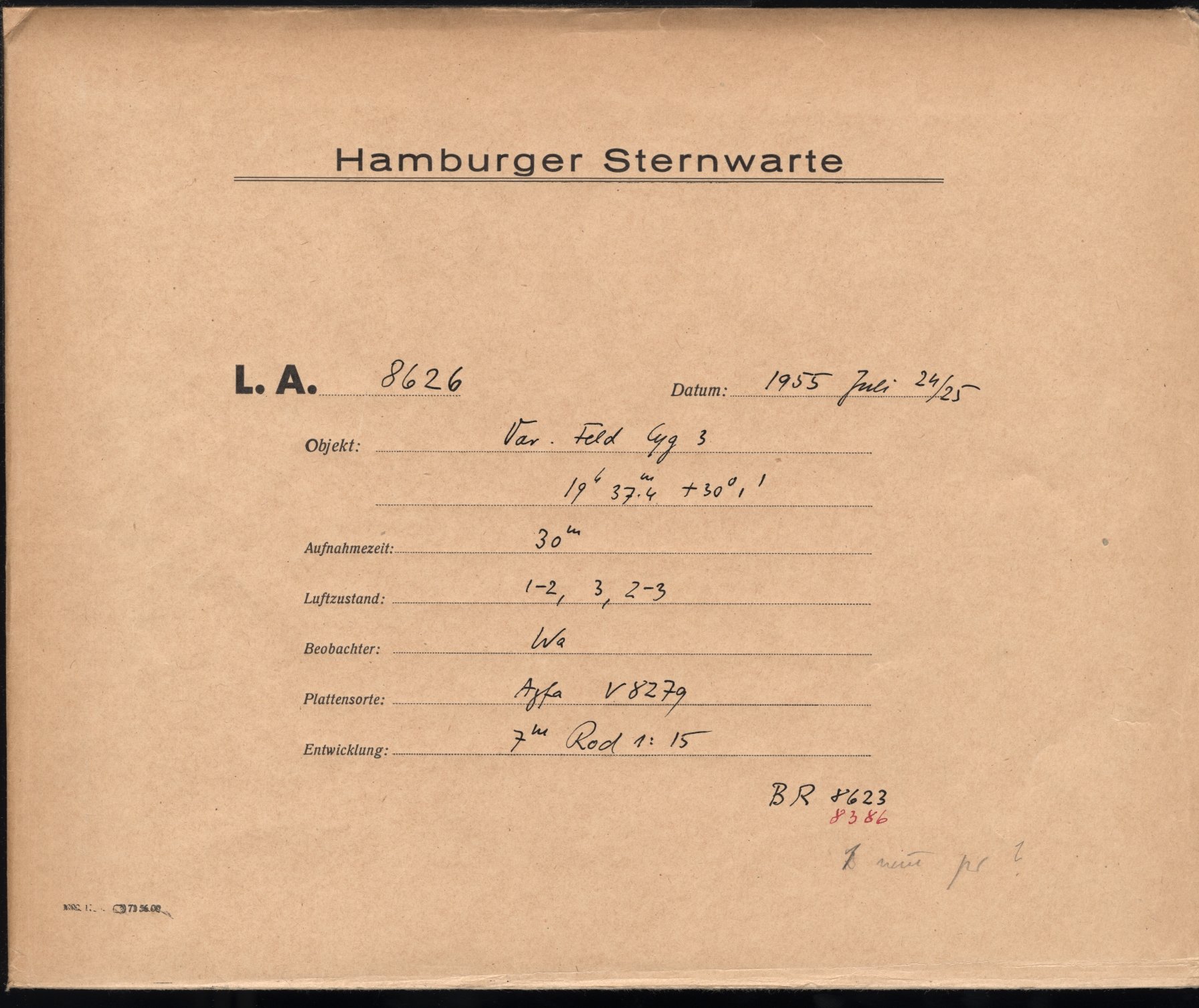 Plattenhuelle LA08626