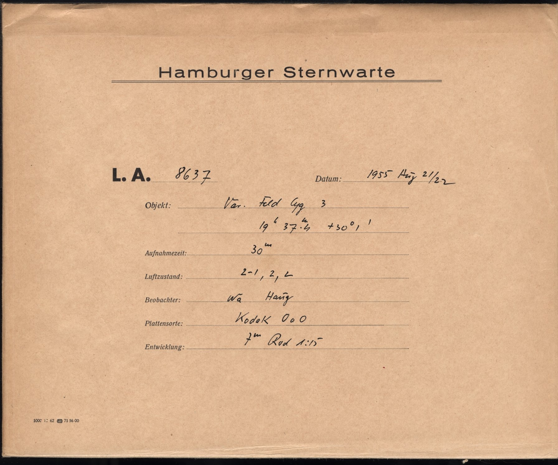 Plattenhuelle LA08637