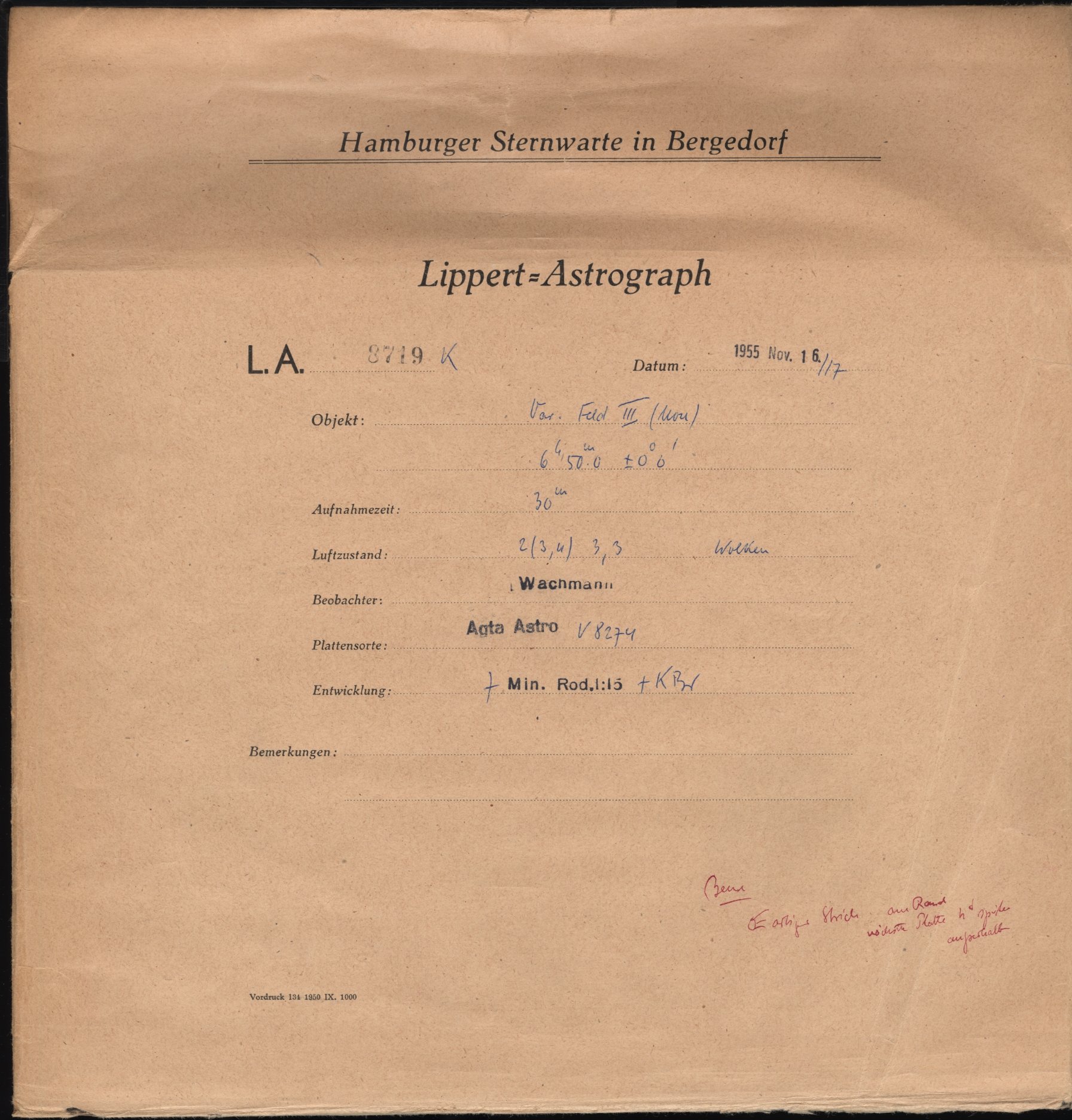 Plattenhuelle LA08719