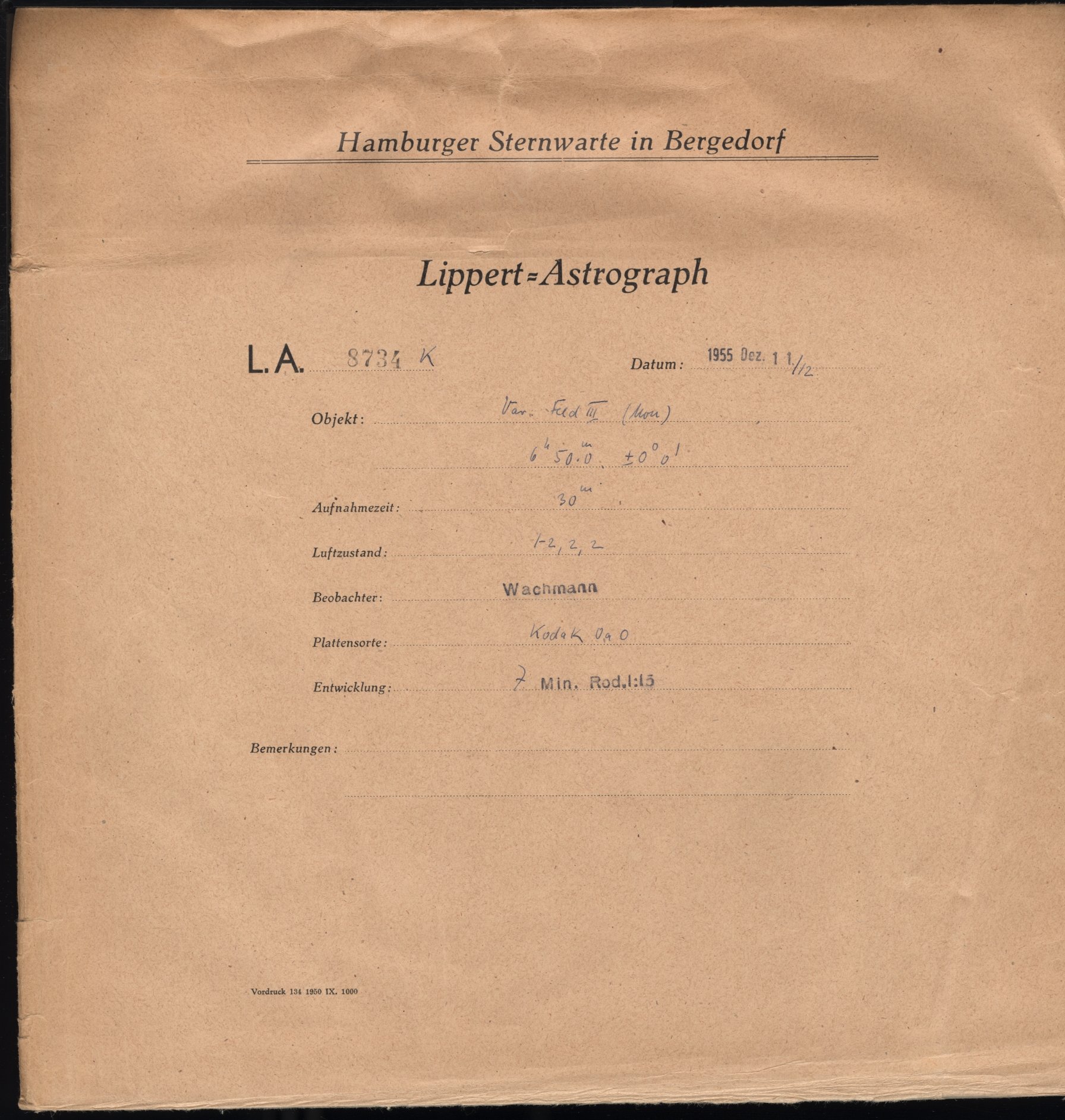 Plattenhuelle LA08734