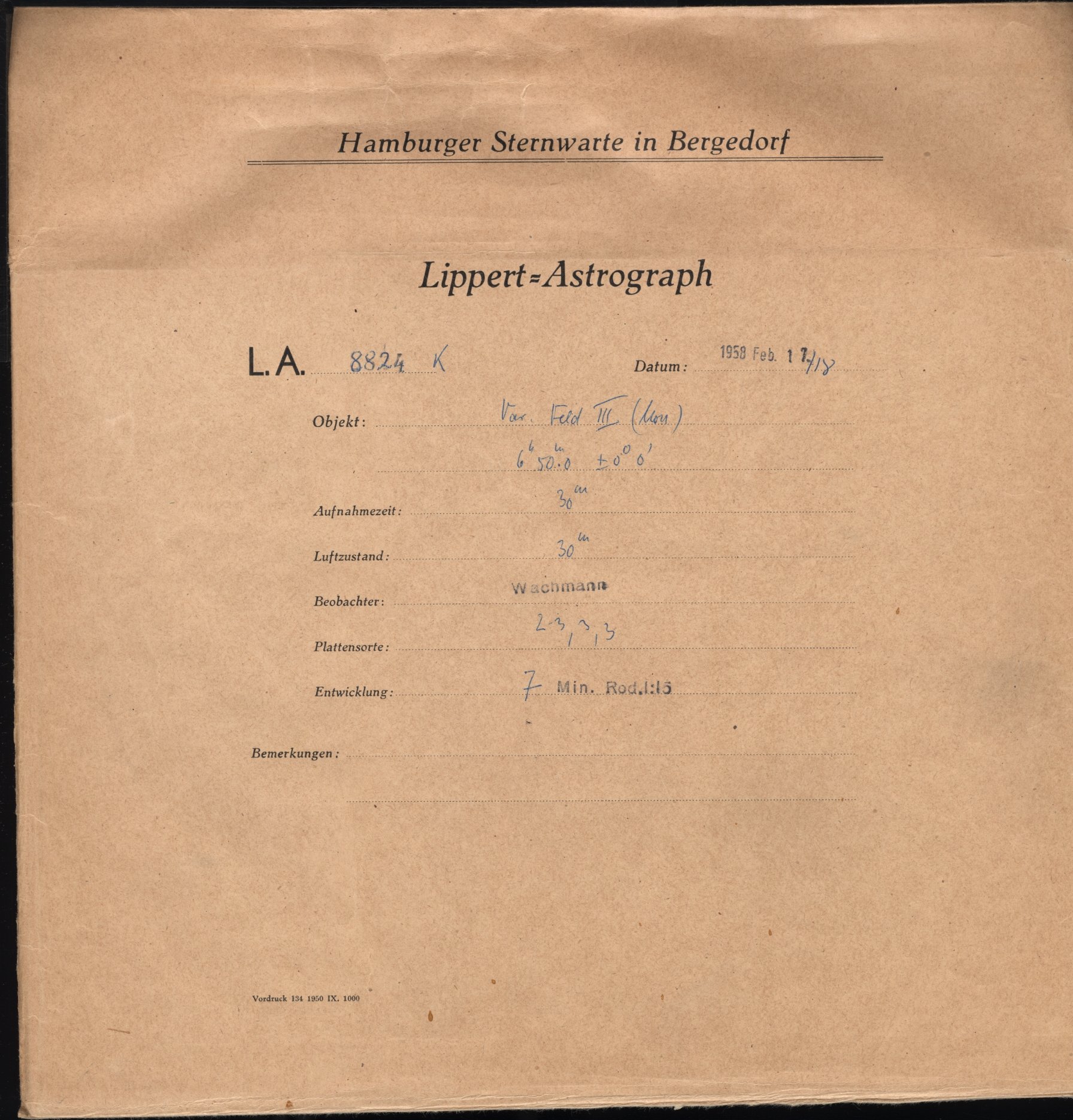 Plattenhuelle LA08824
