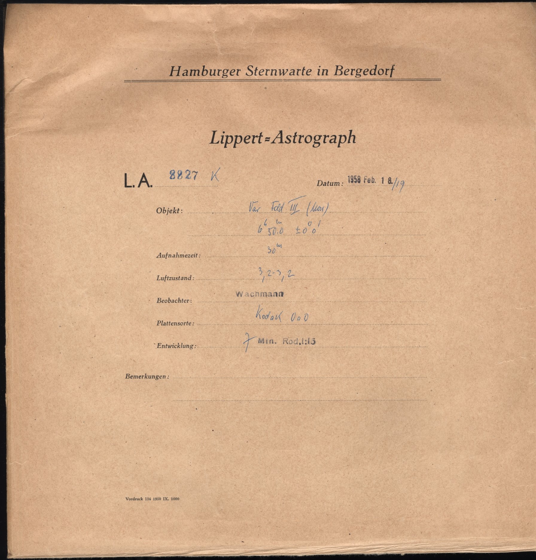 Plattenhuelle LA08827