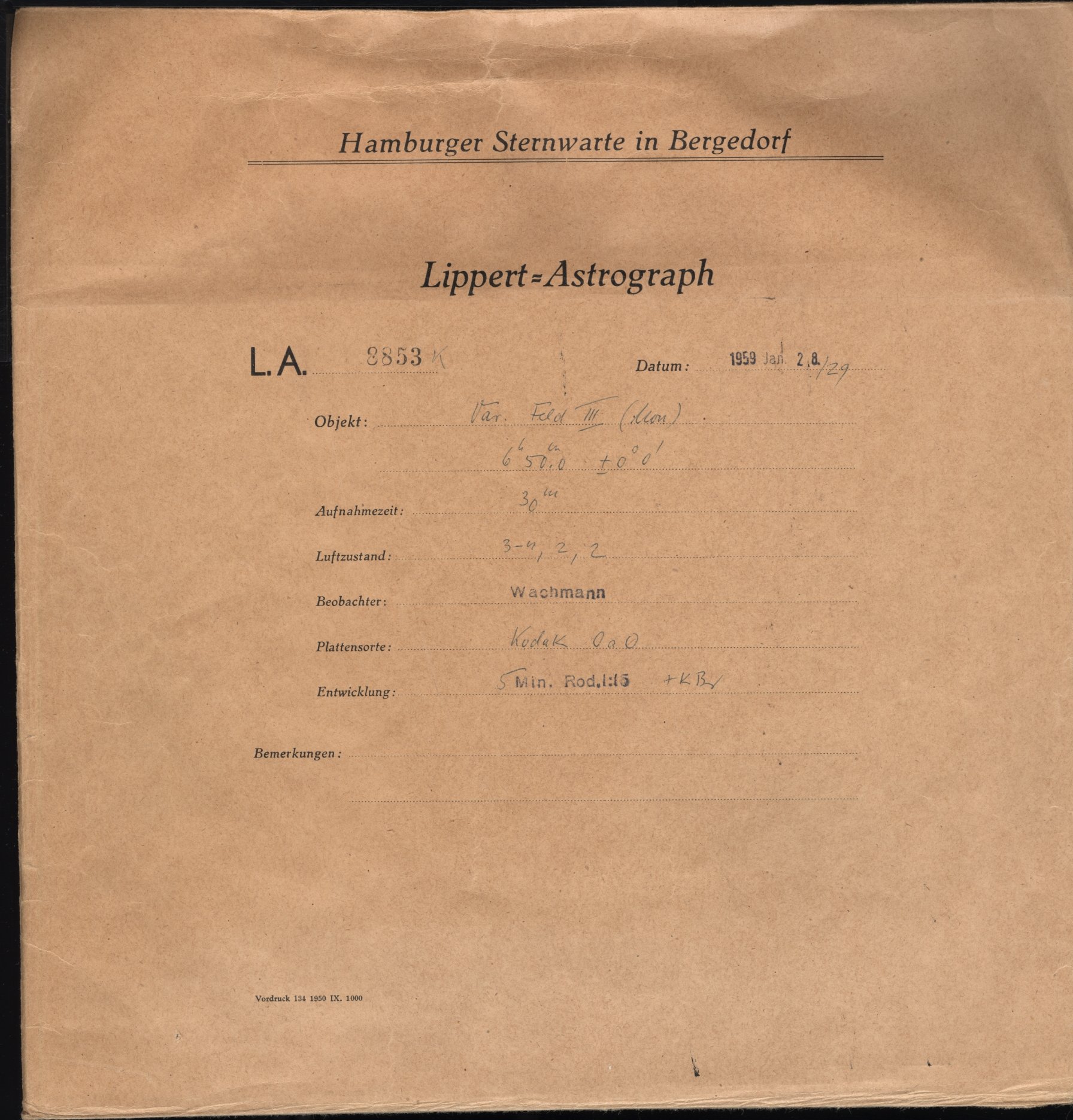 Plattenhuelle LA08853
