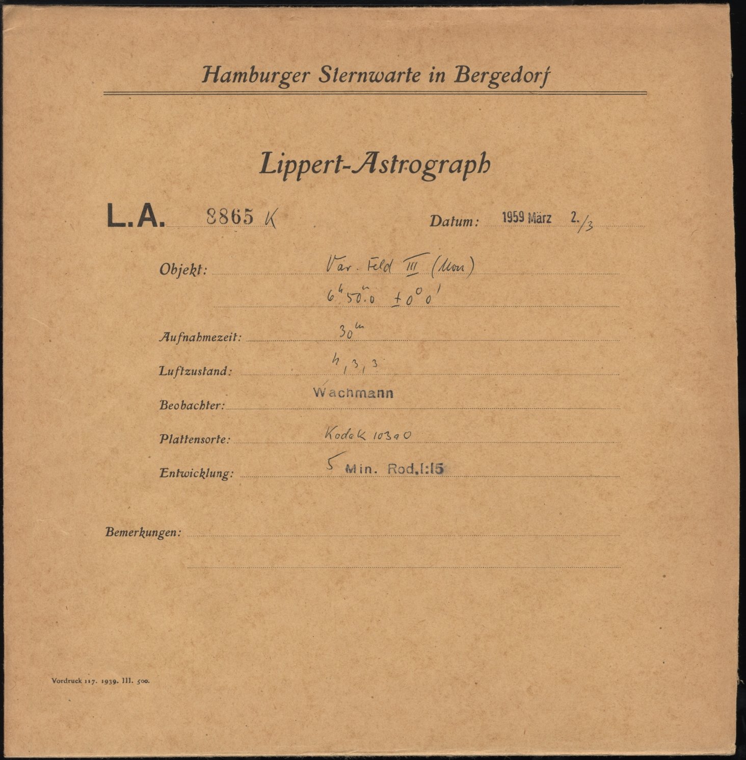 Plattenhuelle LA08865
