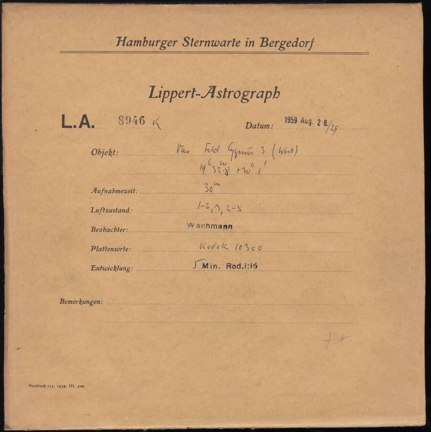 Plattenhuelle LA08946