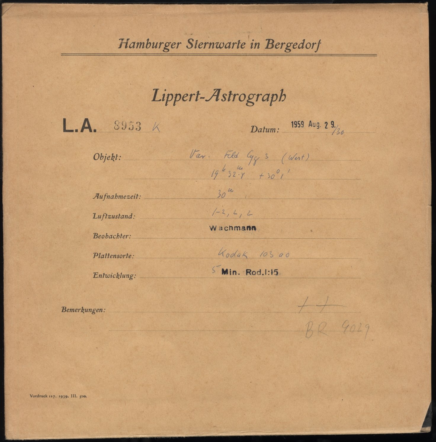 Plattenhuelle LA08953