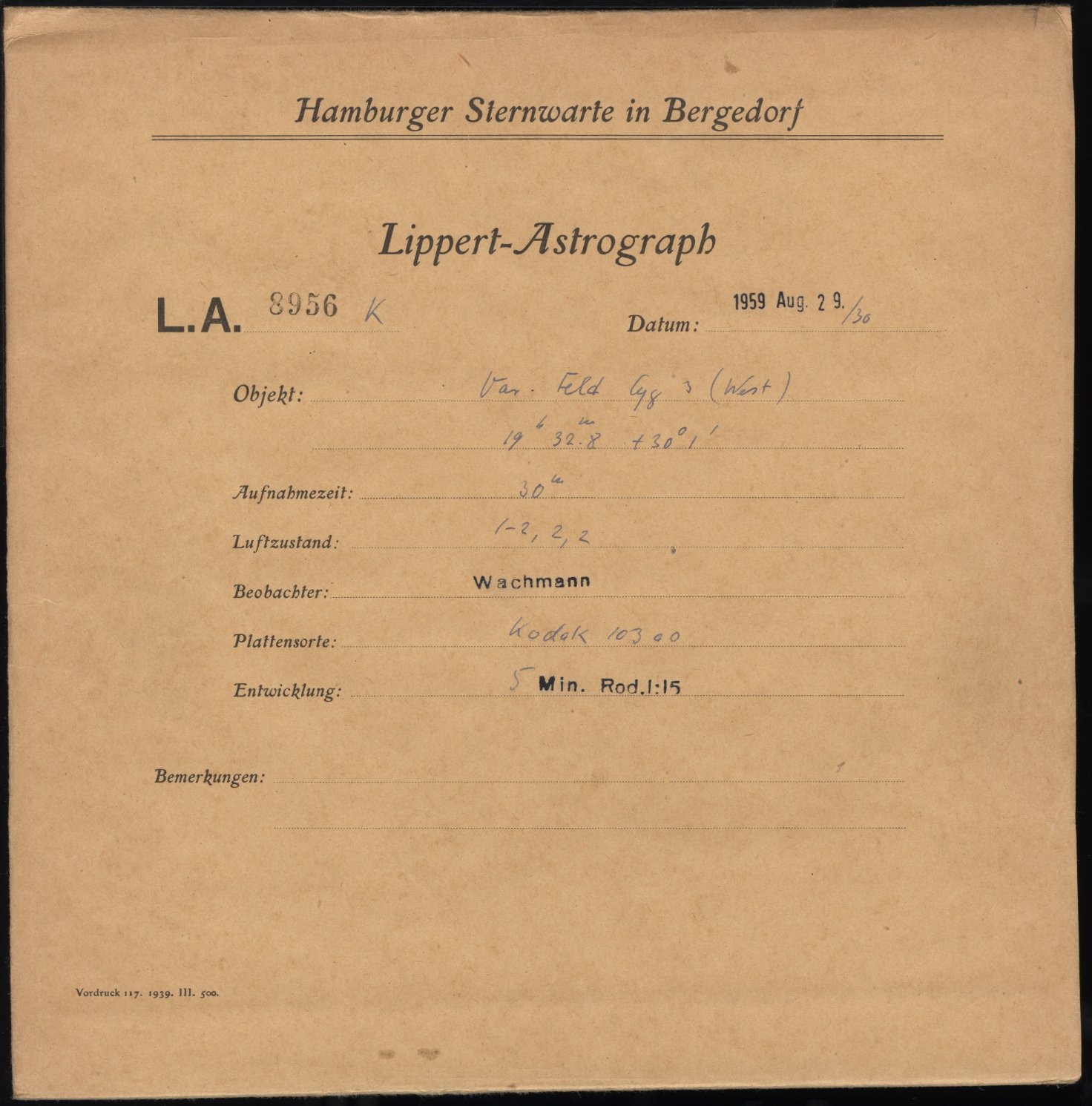 Plattenhuelle LA08956