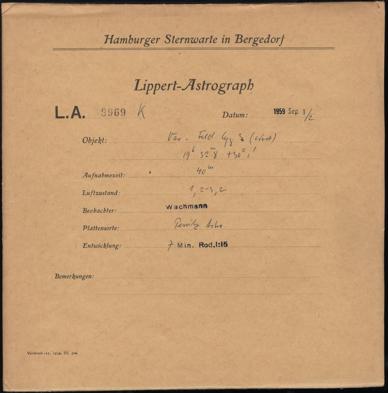 Plattenhuelle LA08969