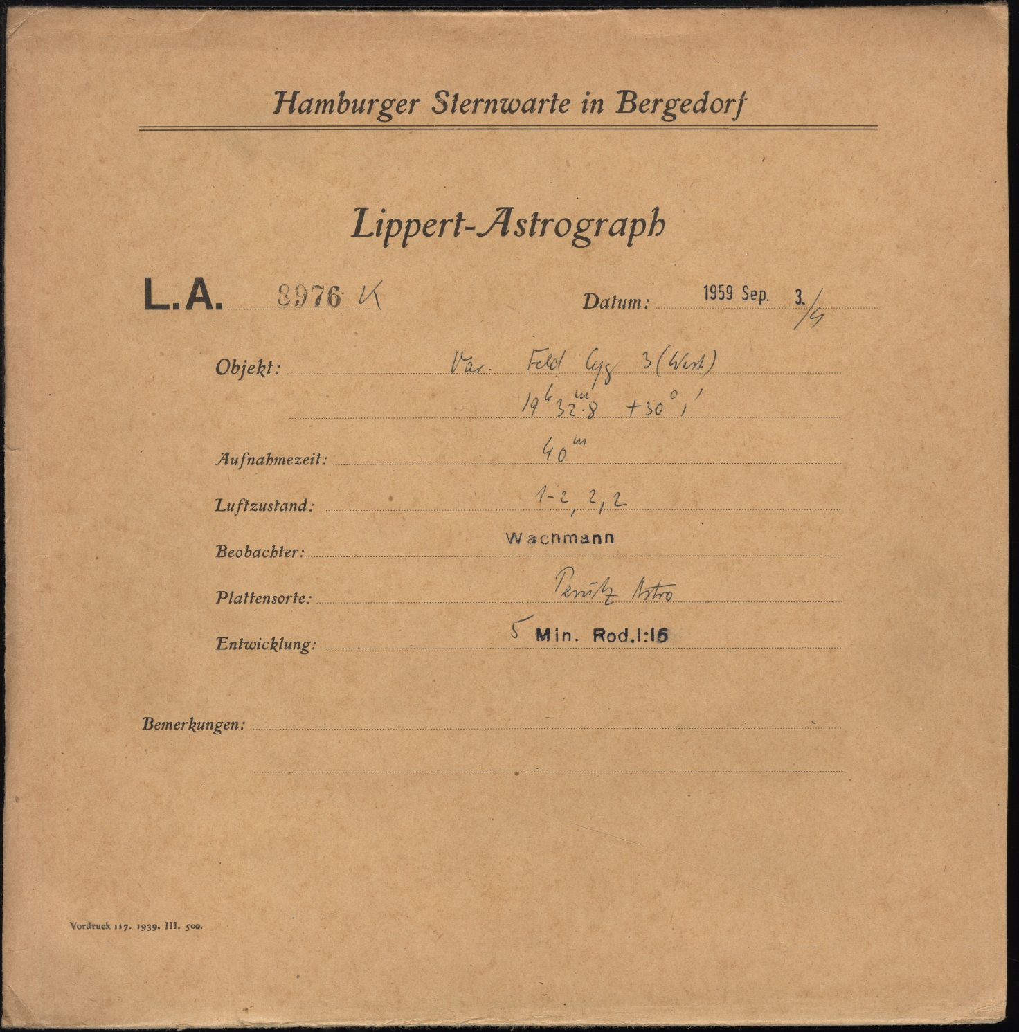 Plattenhuelle LA08976