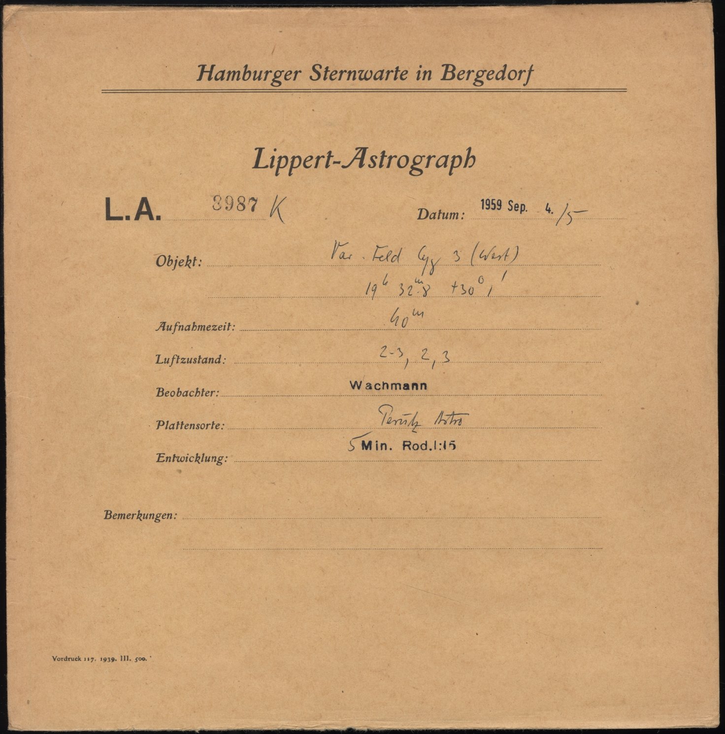 Plattenhuelle LA08987