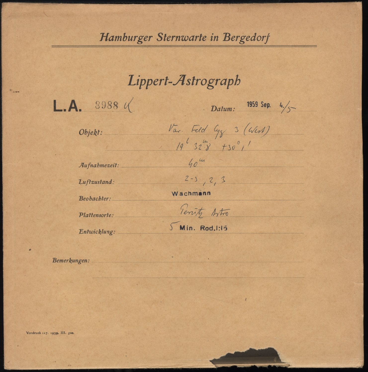 Plattenhuelle LA08988