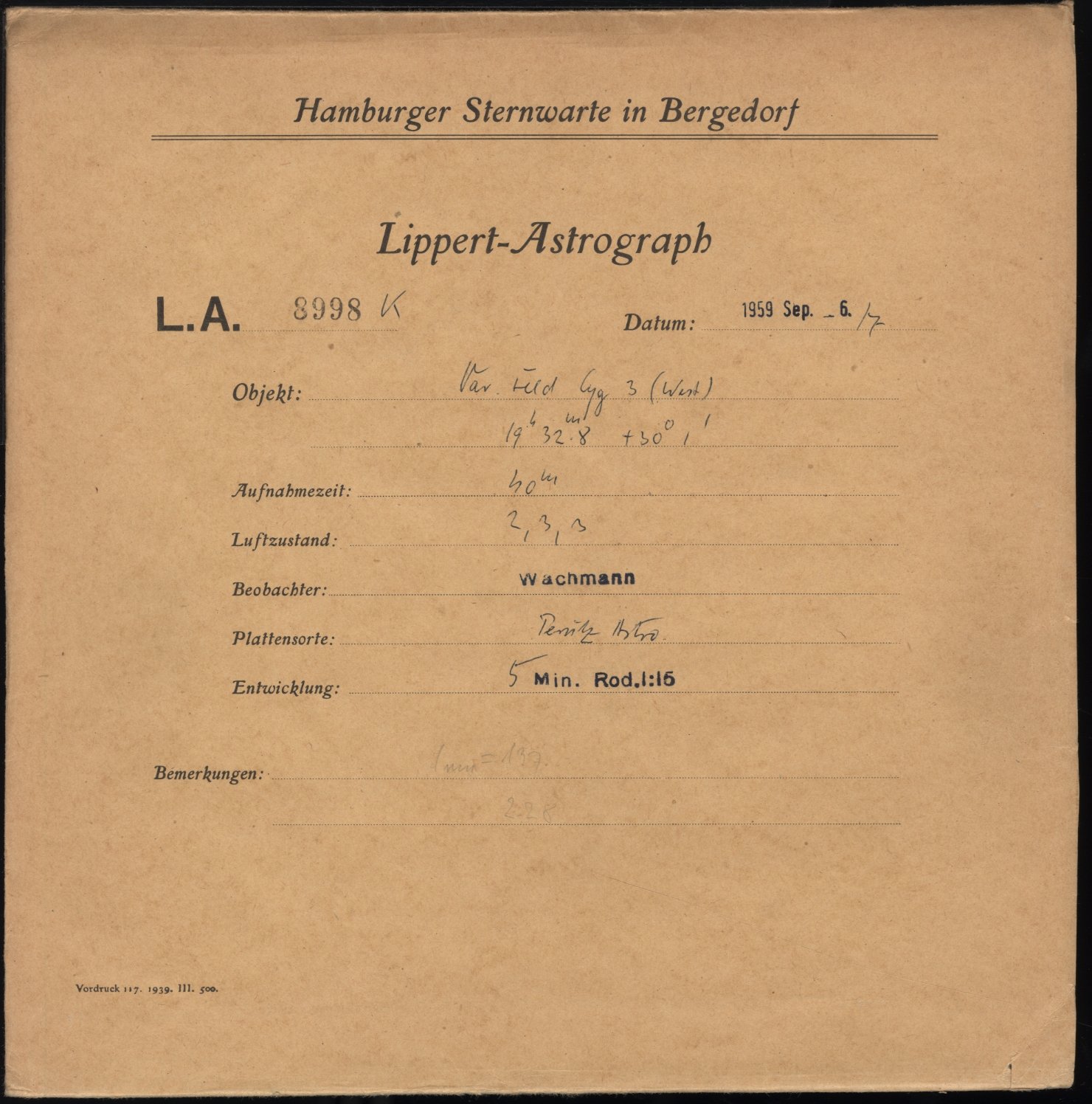 Plattenhuelle LA08998