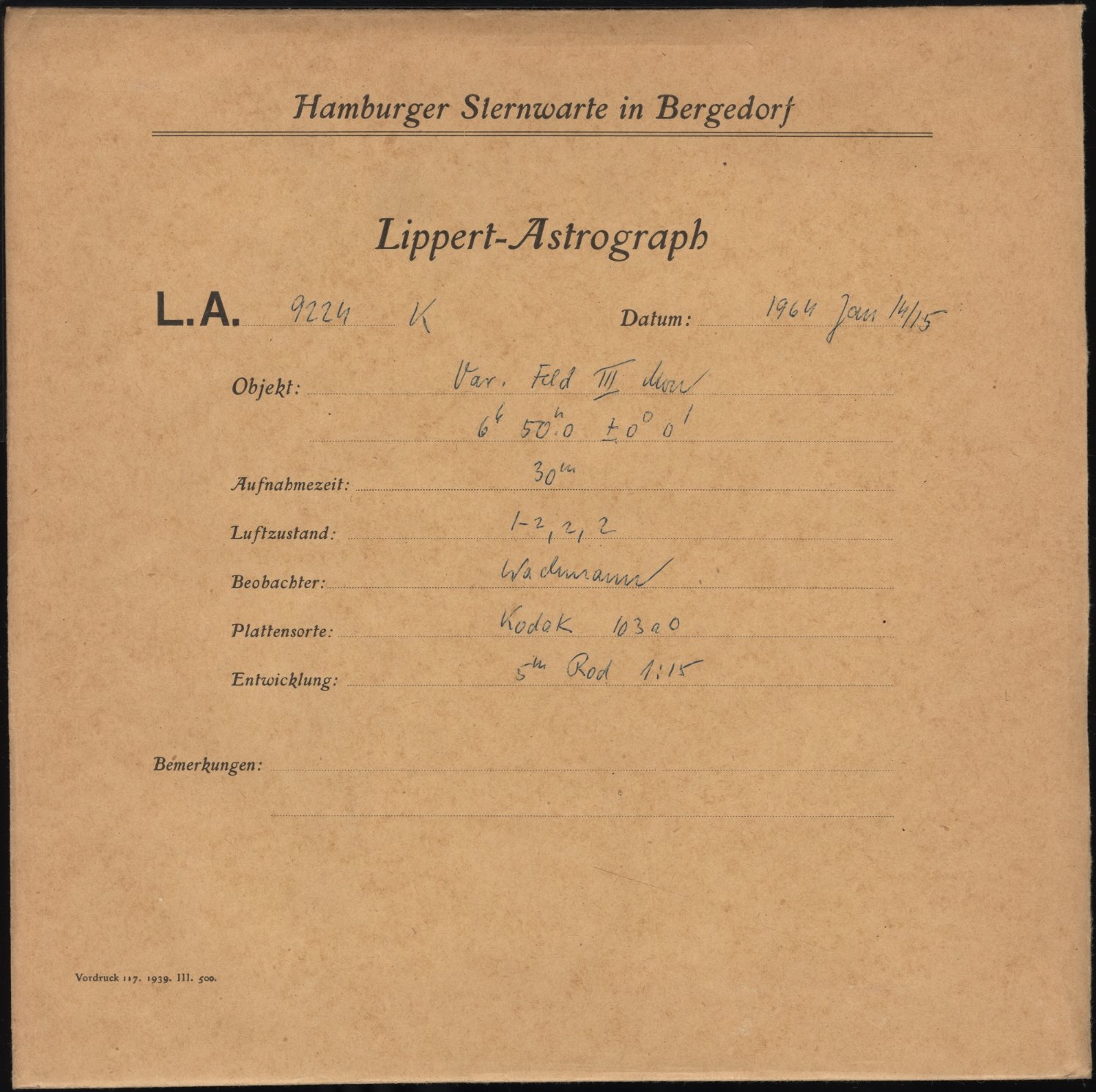 Plattenhuelle LA09224