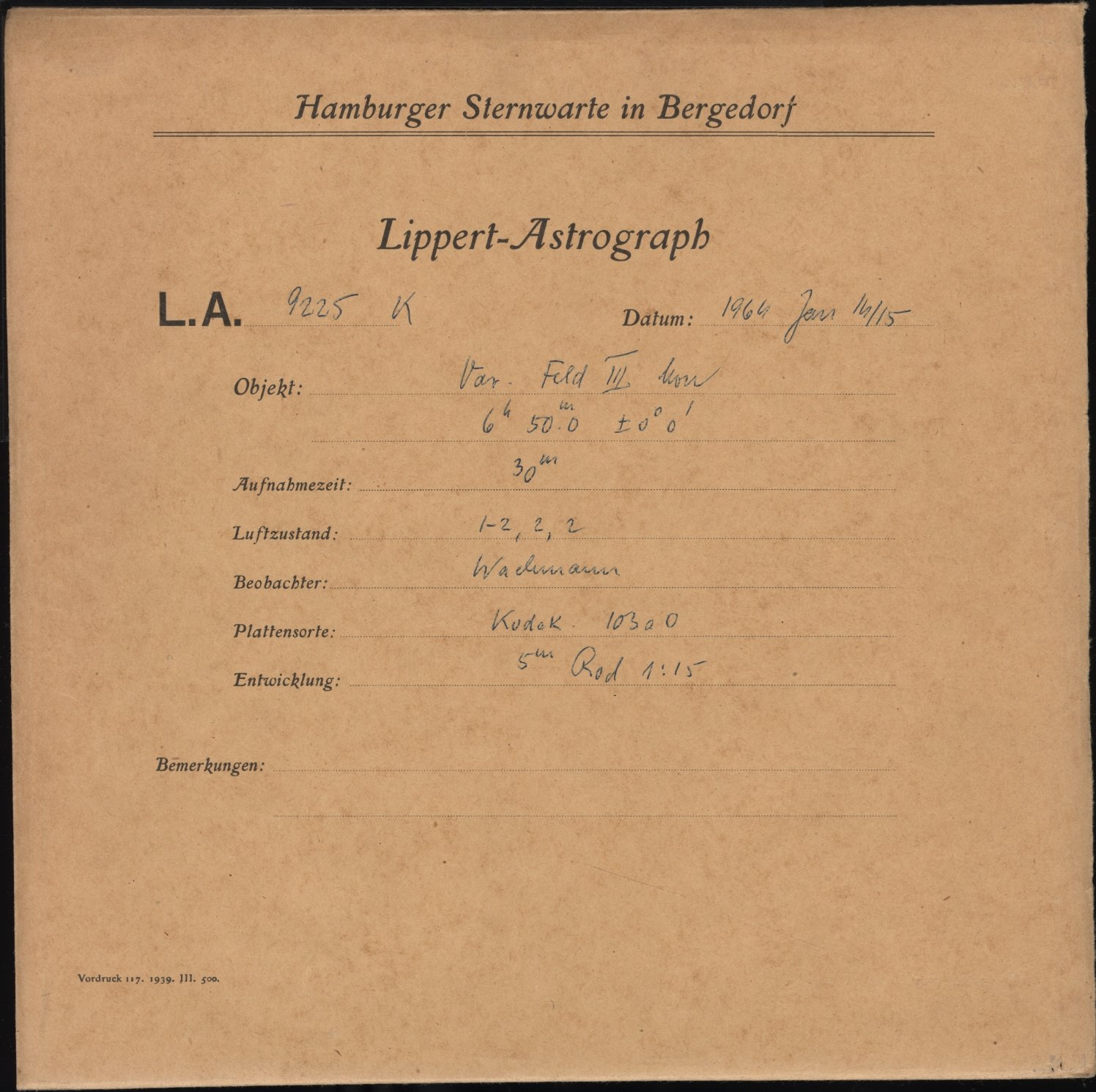 Plattenhuelle LA09225