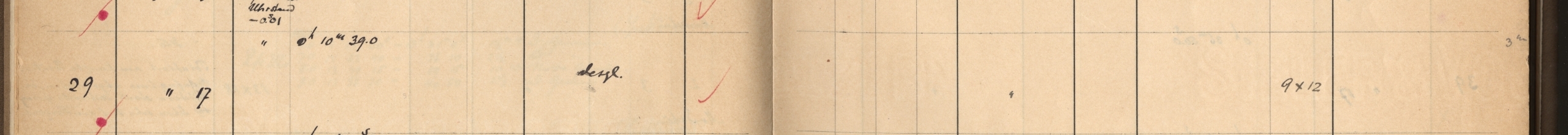 Plattenverzeichnis Eintrag00029