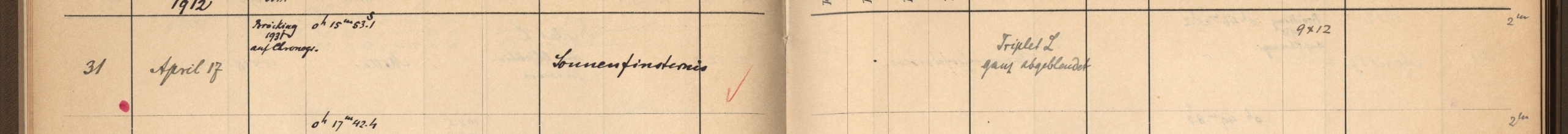 Plattenverzeichnis Eintrag00031