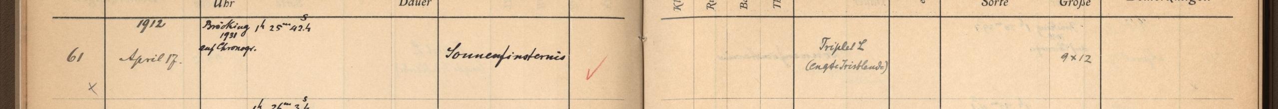 Plattenverzeichnis Eintrag00061