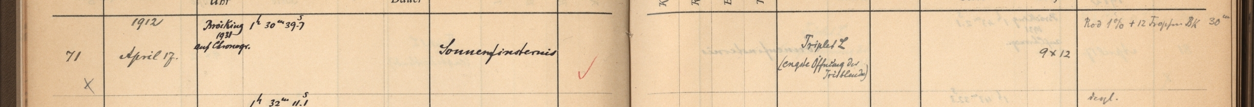 Plattenverzeichnis Eintrag00071