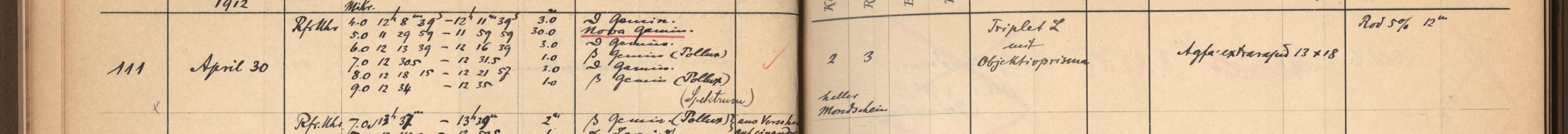 Plattenverzeichnis Eintrag00111