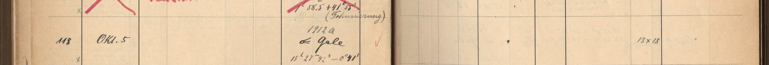 Plattenverzeichnis Eintrag00118