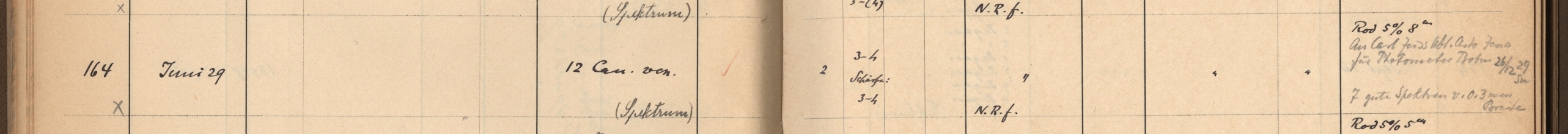 Plattenverzeichnis Eintrag00164