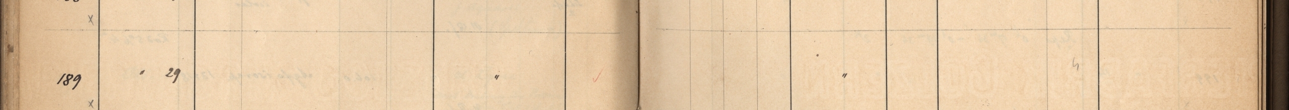 Plattenverzeichnis Eintrag00189