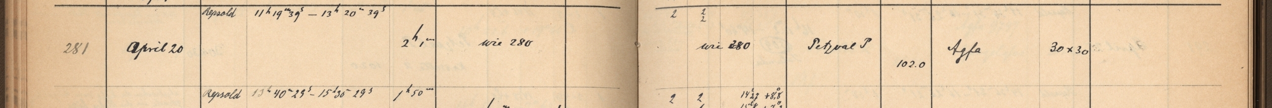 Plattenverzeichnis Eintrag00281