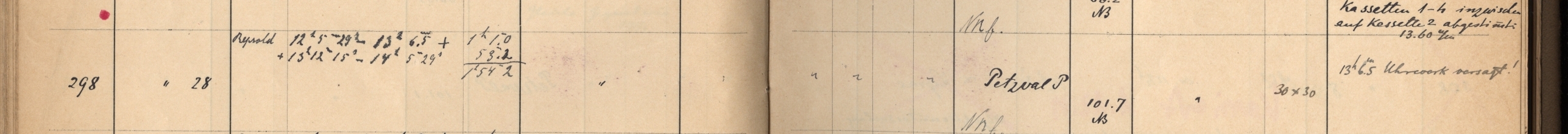 Plattenverzeichnis Eintrag00298