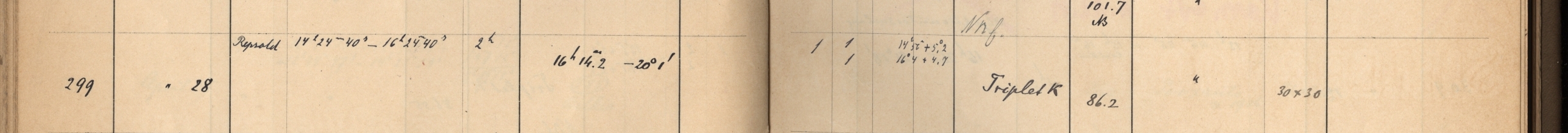 Plattenverzeichnis Eintrag00299