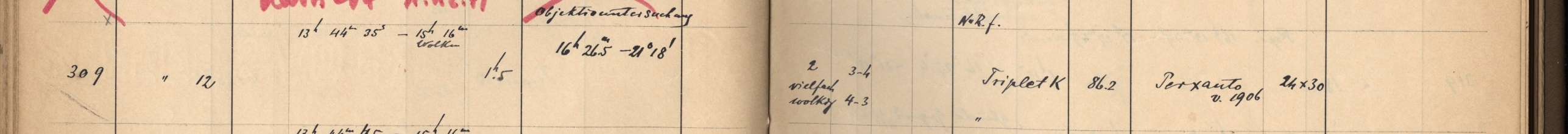 Plattenverzeichnis Eintrag00309