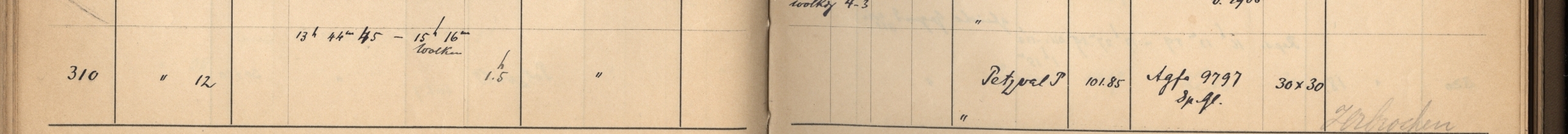 Plattenverzeichnis Eintrag00310