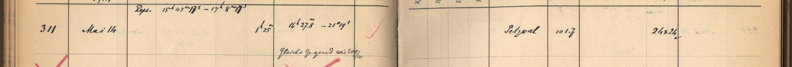 Plattenverzeichnis Eintrag00311