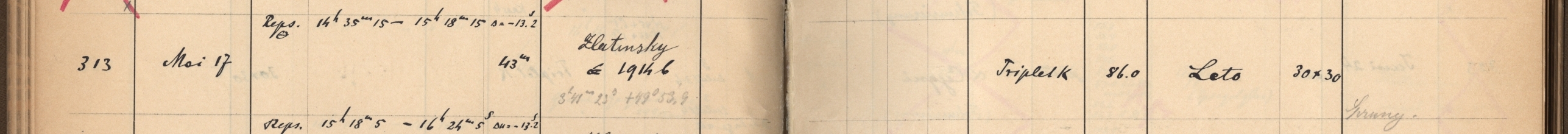 Plattenverzeichnis Eintrag00313