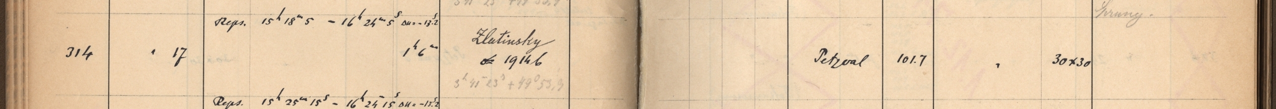Plattenverzeichnis Eintrag00314