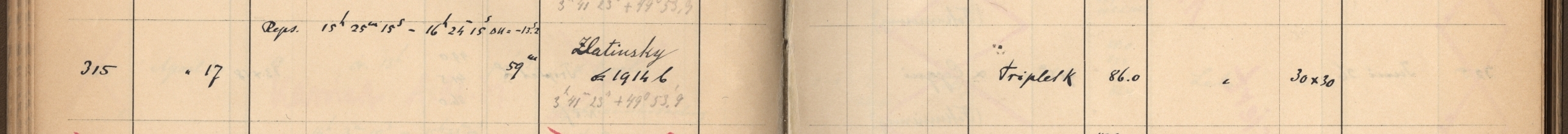Plattenverzeichnis Eintrag00315