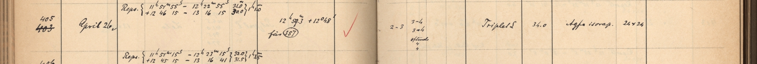 Plattenverzeichnis Eintrag00403