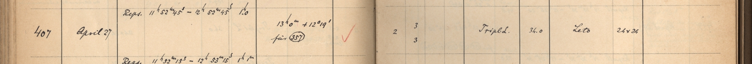 Plattenverzeichnis Eintrag00407
