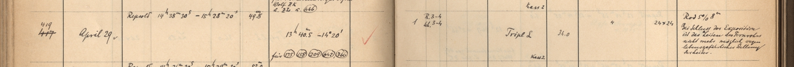 Plattenverzeichnis Eintrag00419