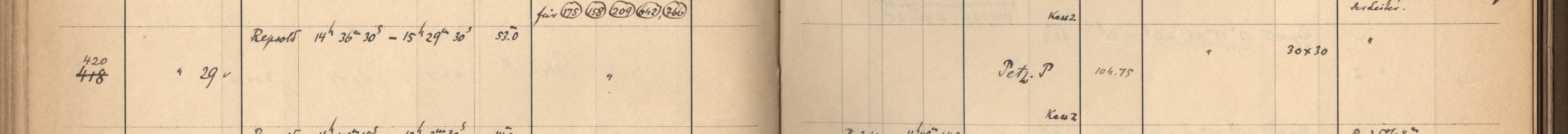 Plattenverzeichnis Eintrag00420