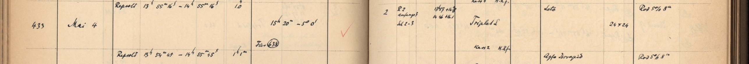 Plattenverzeichnis Eintrag00433