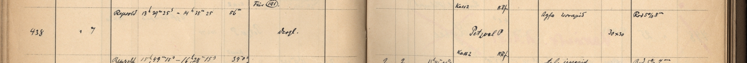 Plattenverzeichnis Eintrag00438