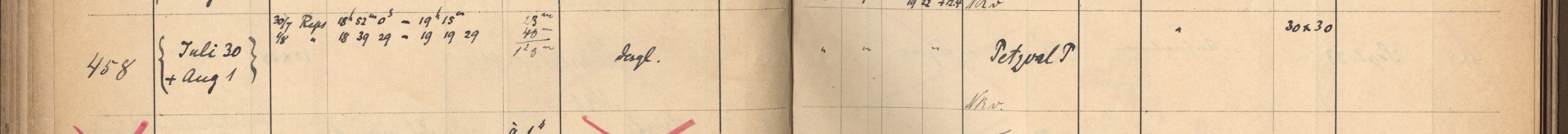 Plattenverzeichnis Eintrag00458