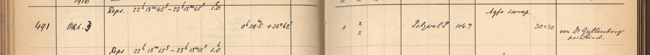 Plattenverzeichnis Eintrag00491