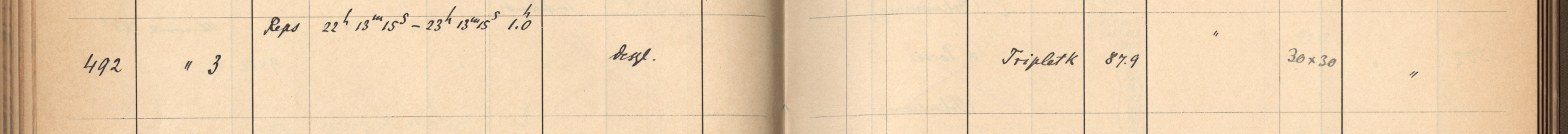 Plattenverzeichnis Eintrag00492
