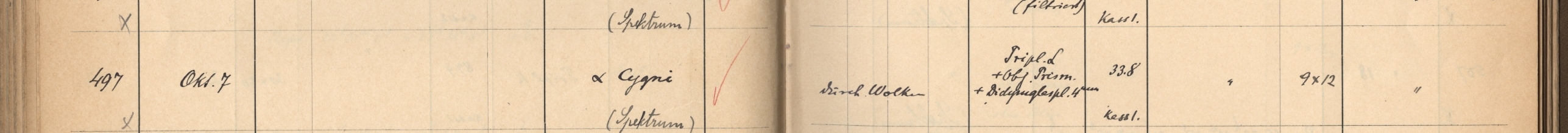 Plattenverzeichnis Eintrag00497