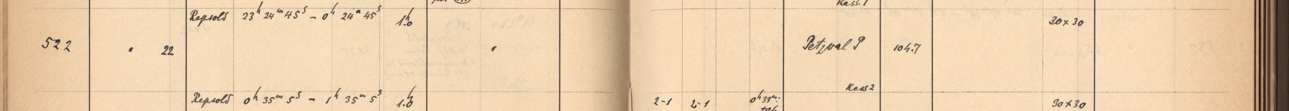 Plattenverzeichnis Eintrag00522