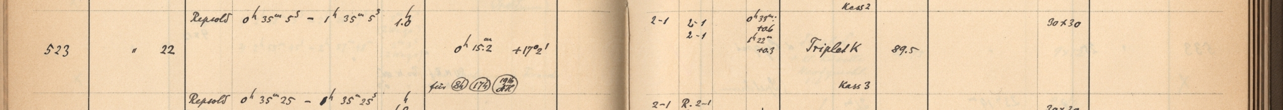 Plattenverzeichnis Eintrag00523